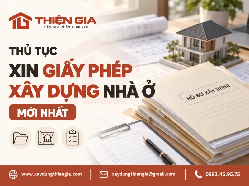 Thủ tục xin giấy phép xây dựng nhà ở 2026: Hồ sơ, nơi nộp tại UBND phường xã và thời hạn mới