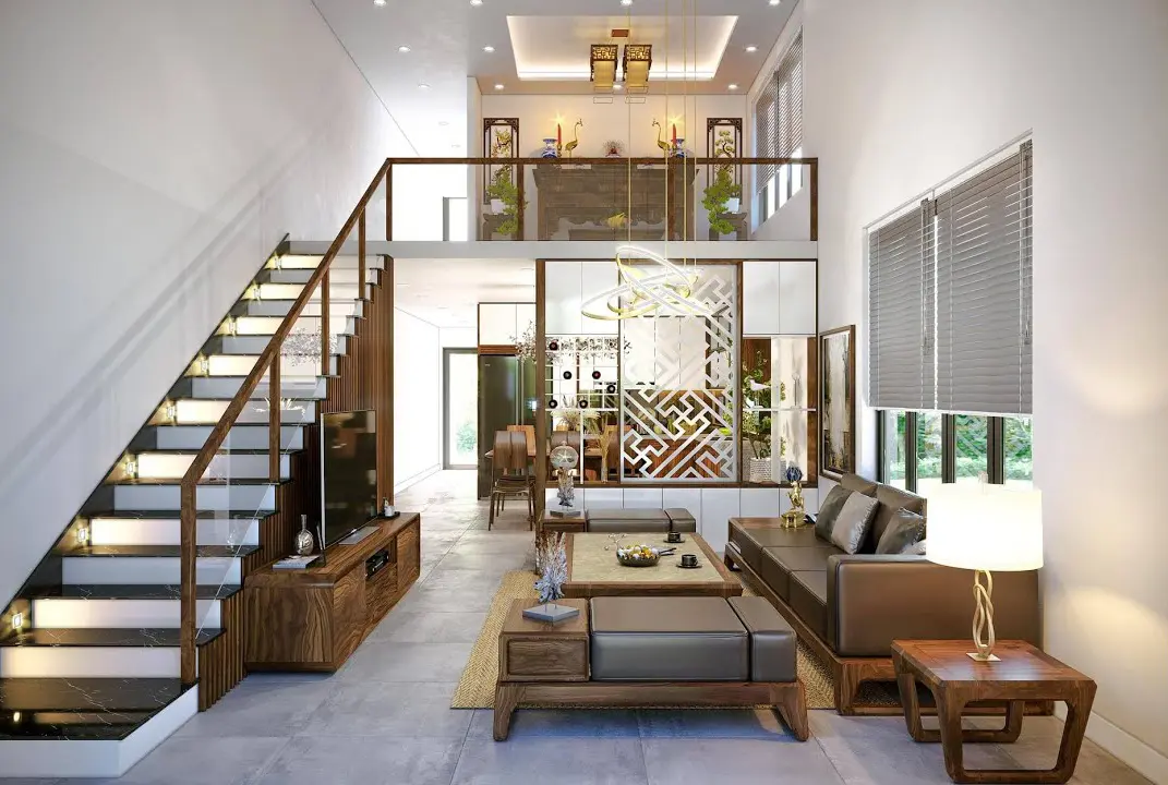 xây nhà cấp 4 gác lửng nhằm tăng diện tích sử dụng